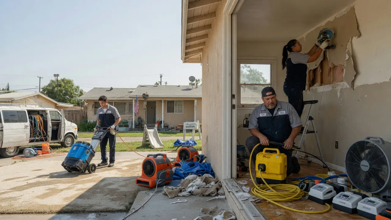 Water Damage Restoration in Burlingame, CA near me